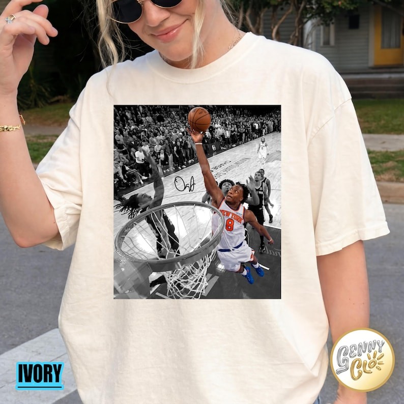 OG Anunoby Putback Comfort Colors Shirt, New York Basketball Fan Tee, Sports Fan