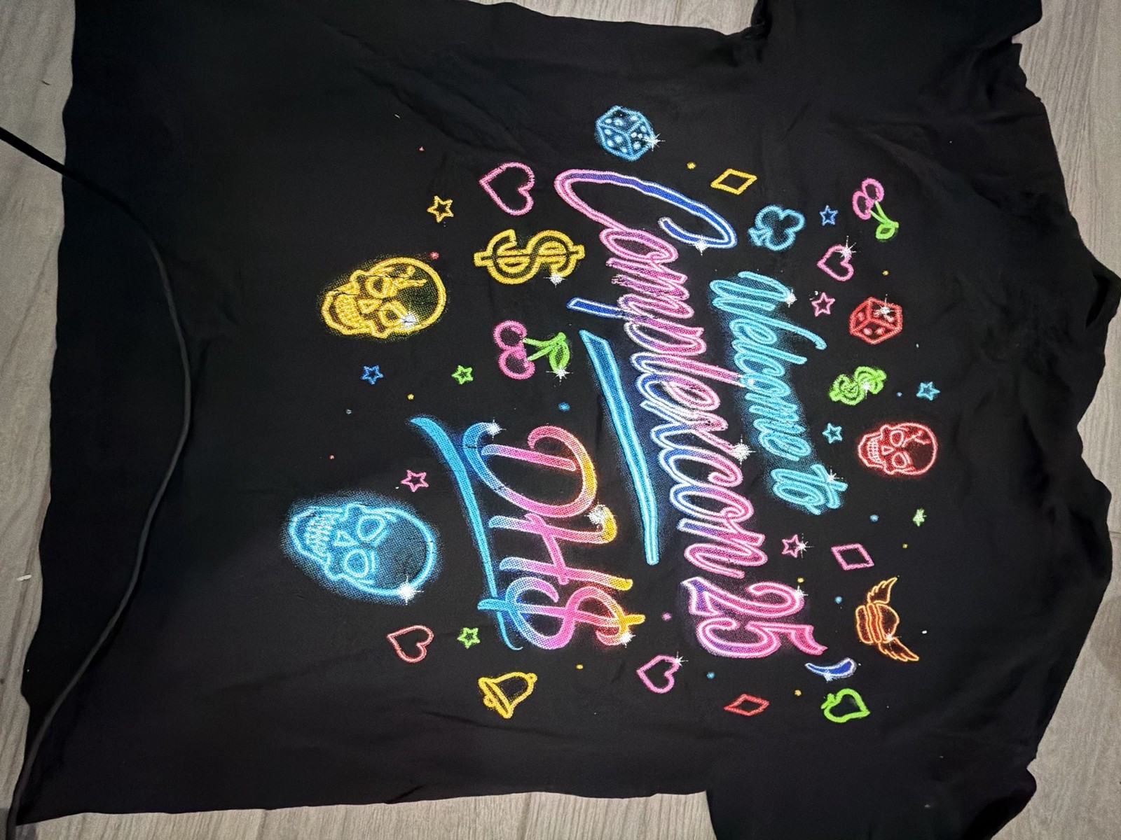Dead Homies Welcome to ComplexCon 25 Las Vegas Reaper Graphic Tee