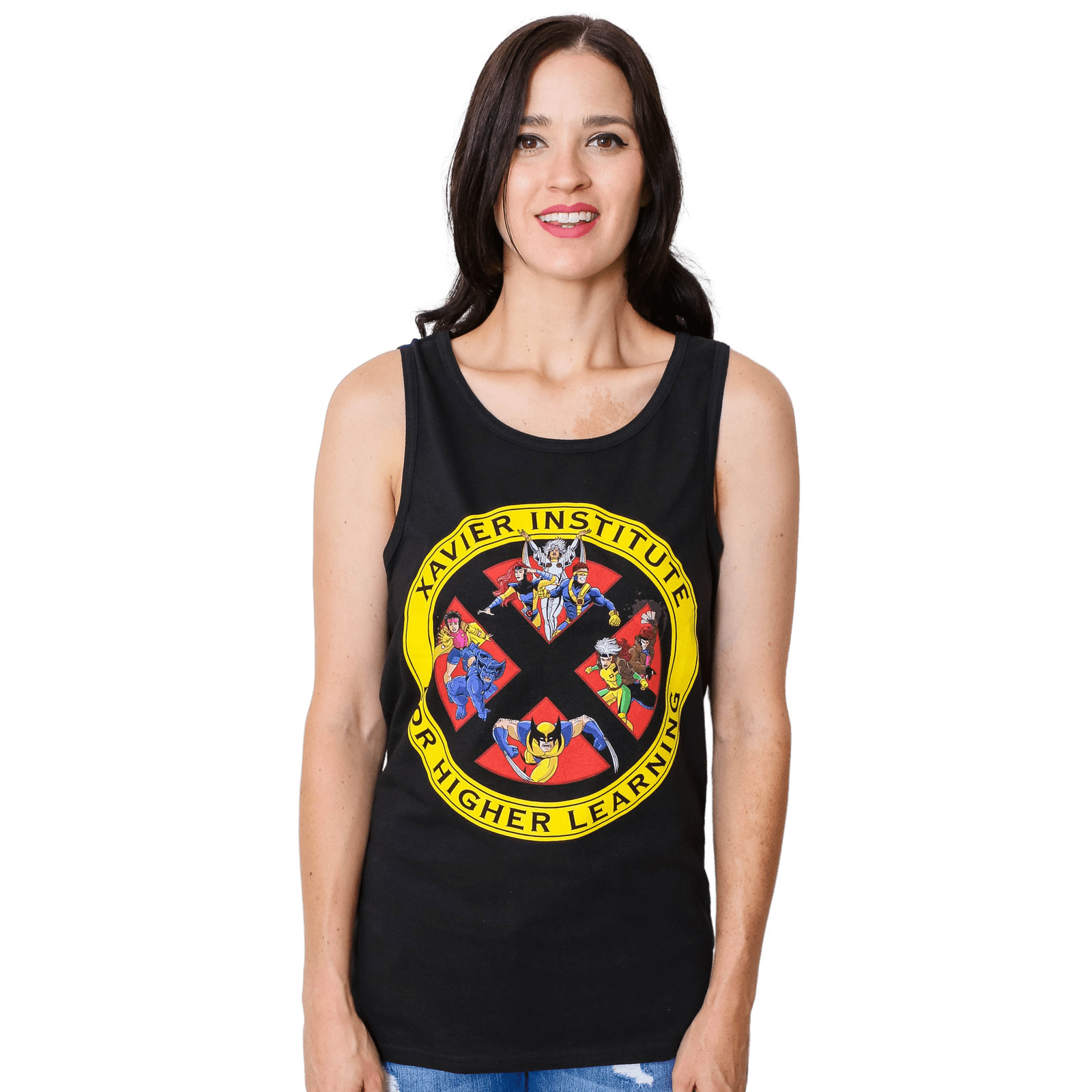 X-Men Xavier School For Higher Learning Marvel Comics Adult Tank Top