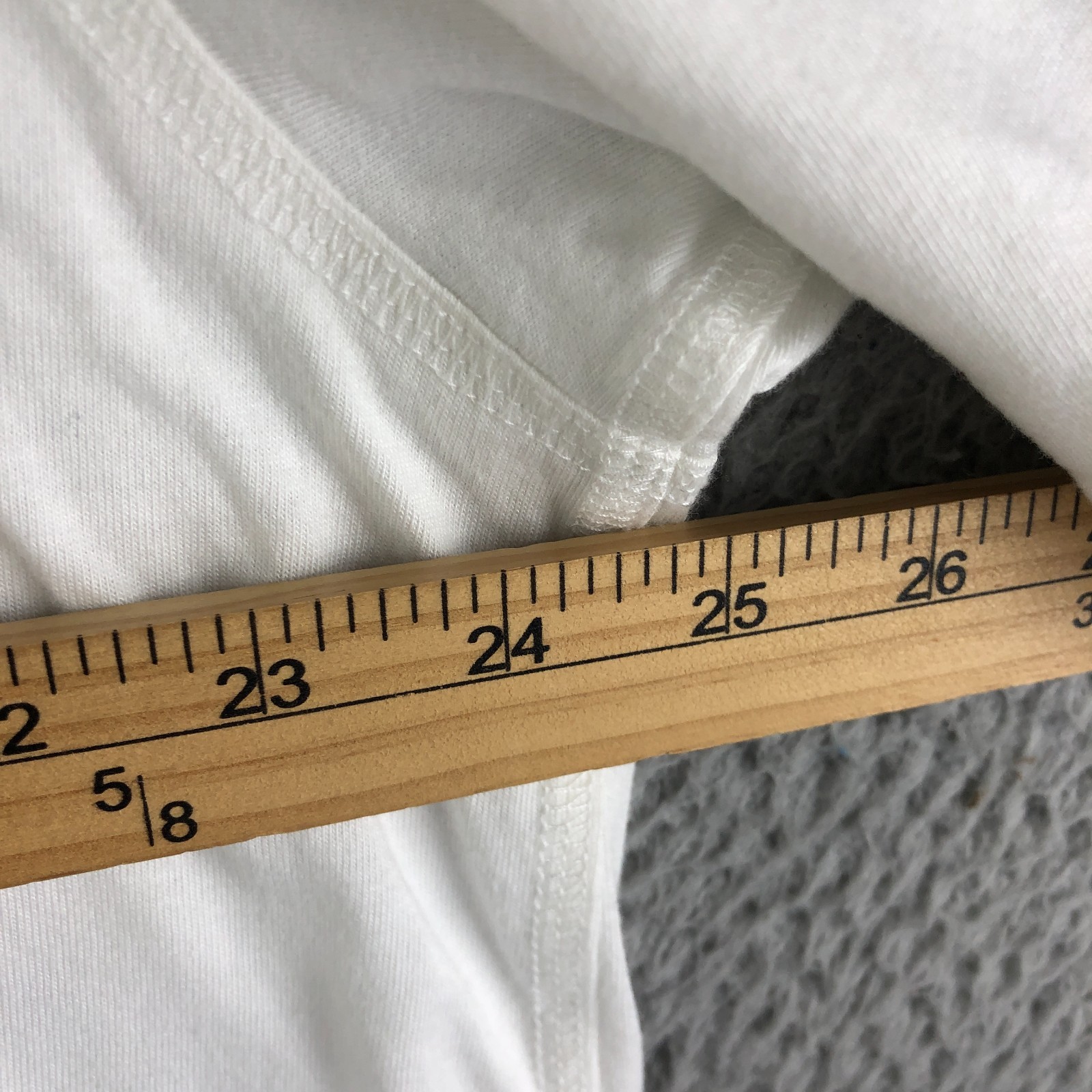Quince Henley Tee Men 2XL White Cotton Modal Short Sleeve Shirt Stretch Casual