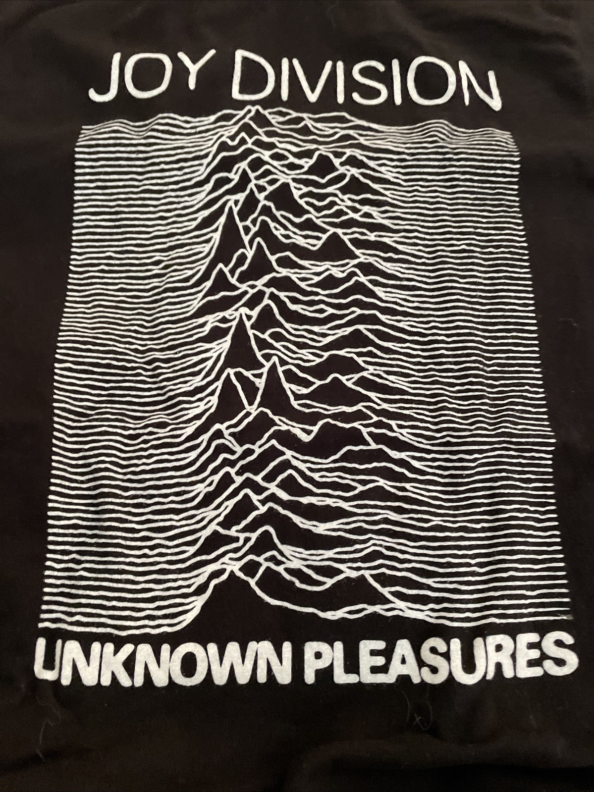 Joy Division Unknown Pleasures shirt size MEDIUM M band