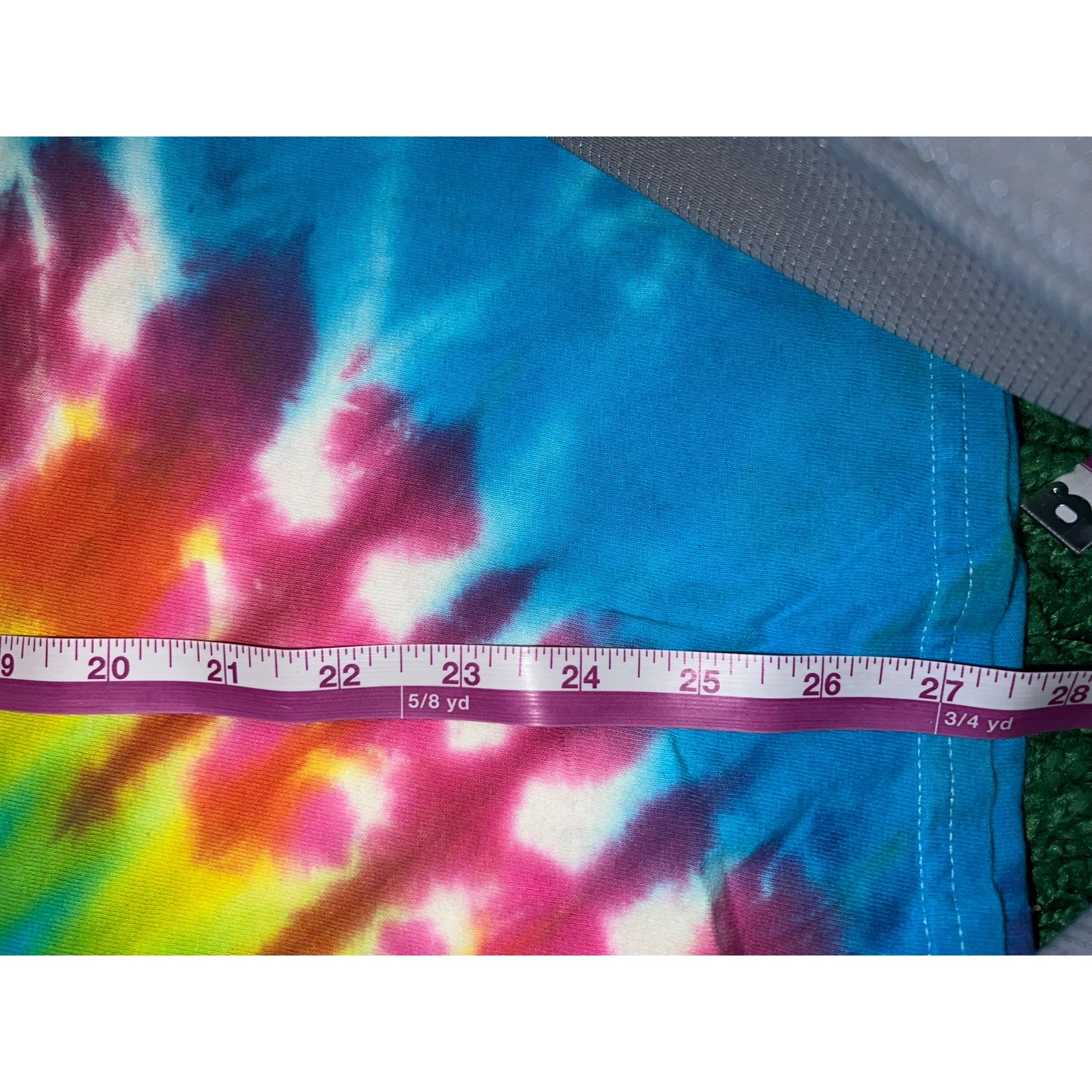 Vintage Gildan Rainbow Tie DYe Shirt Spiral Multicolor Tee VTG M Medium