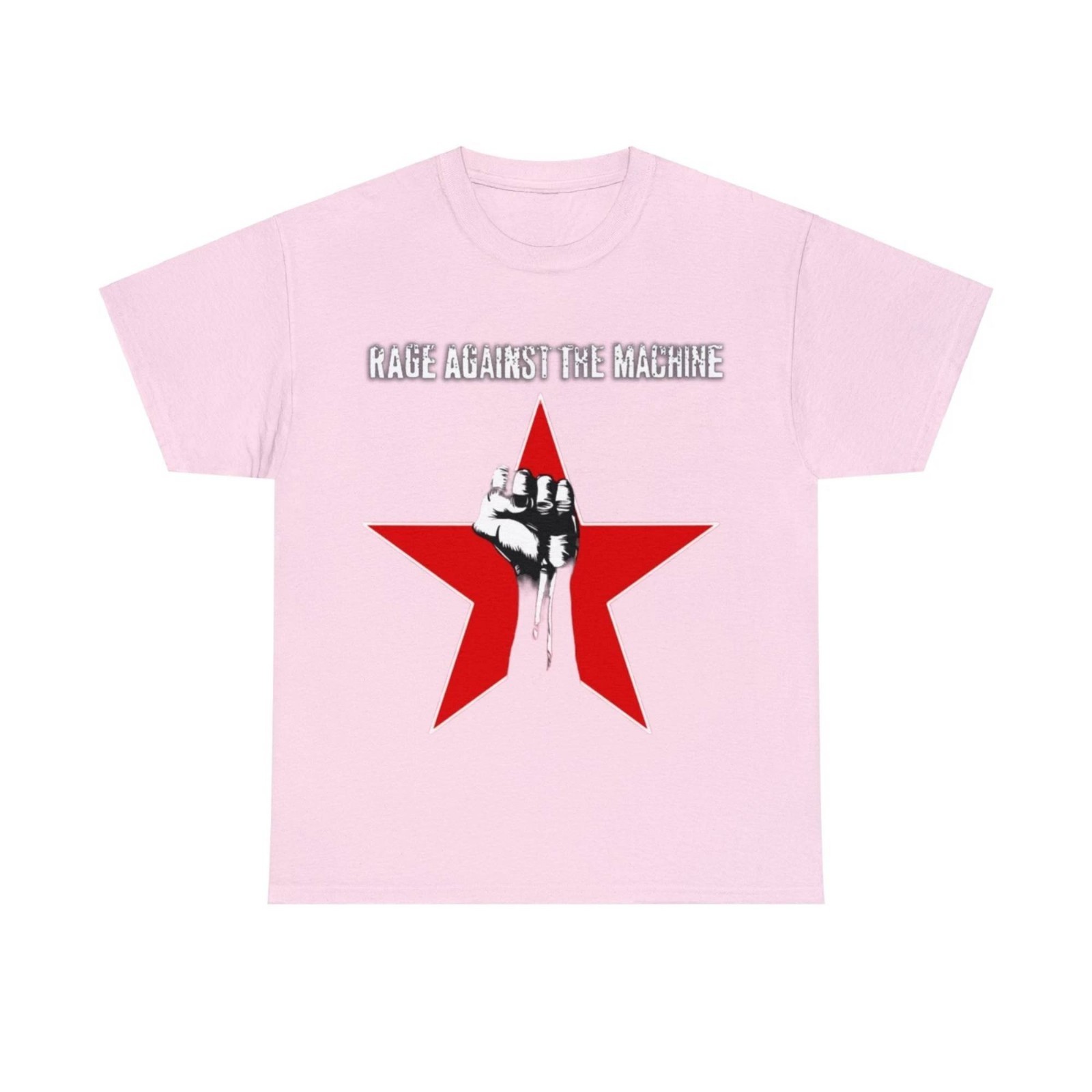 Rage Against the Machine T-Shirt, 90’s Rock Vintage Unisex Heavy Cotton Tee