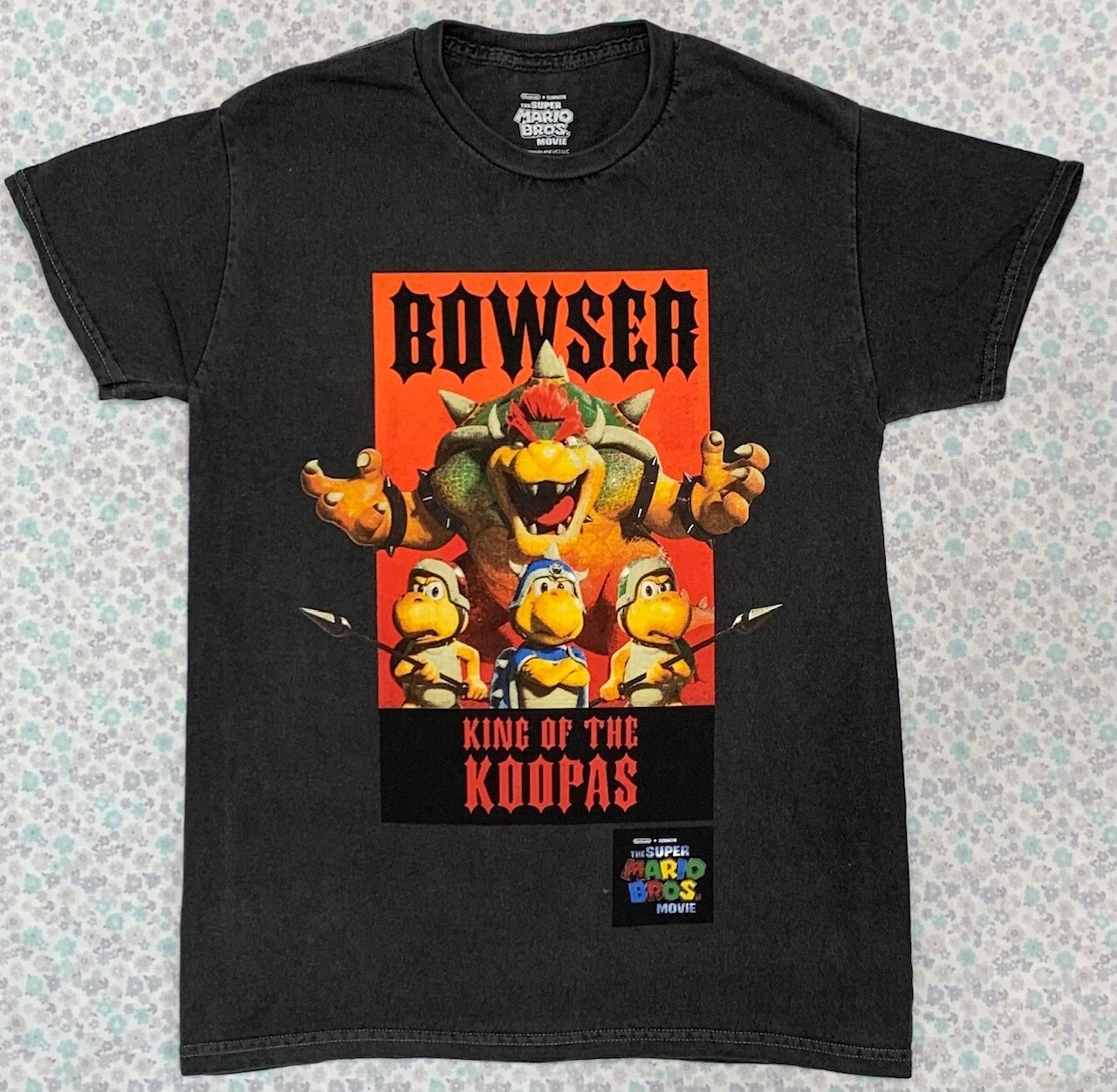 Super Mario Bross. Bowser King of the Koopas Poster T-Shirt