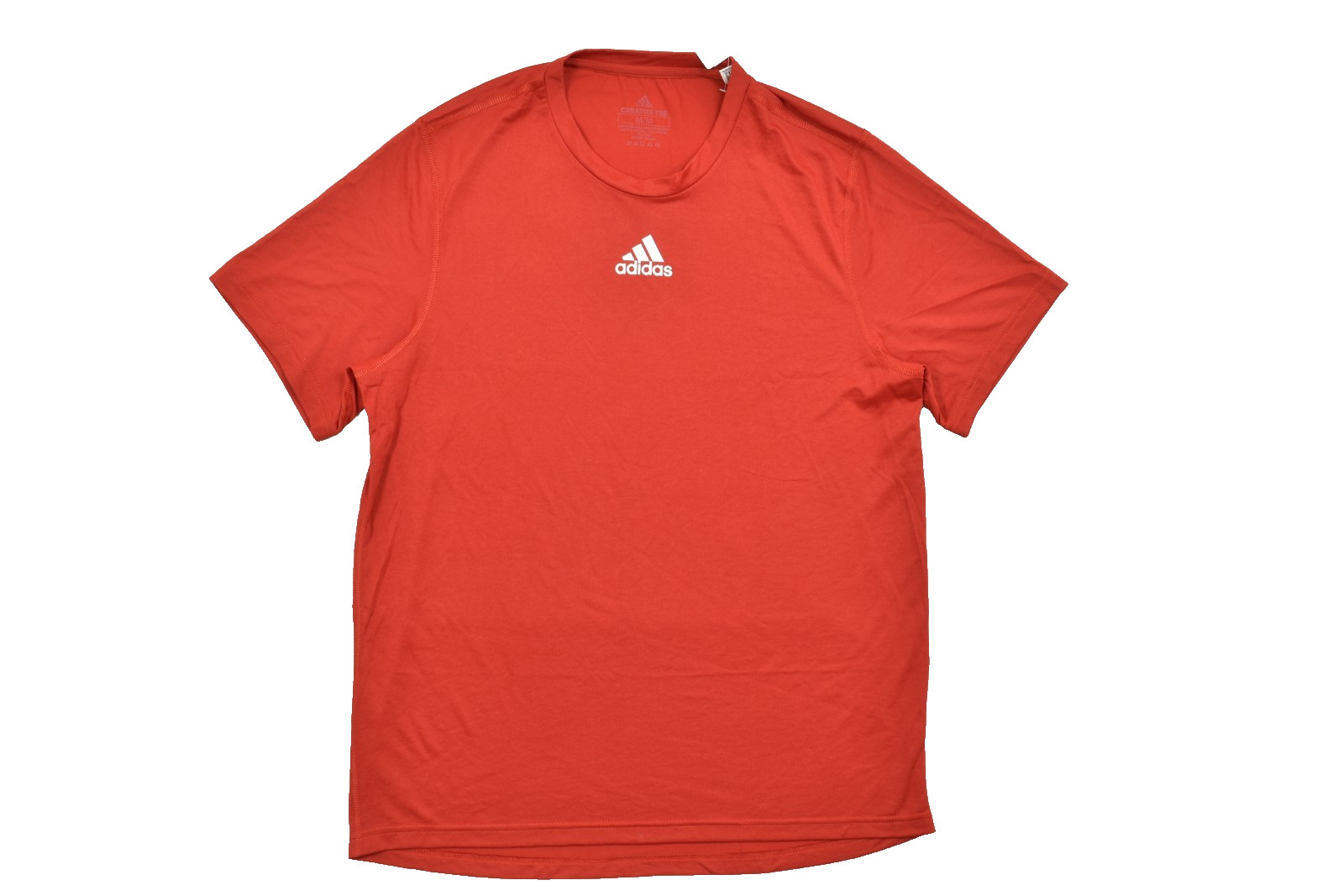 adidas Men’s Creator Tee Short Sleeve Performance T-Shirt Power Red Size M