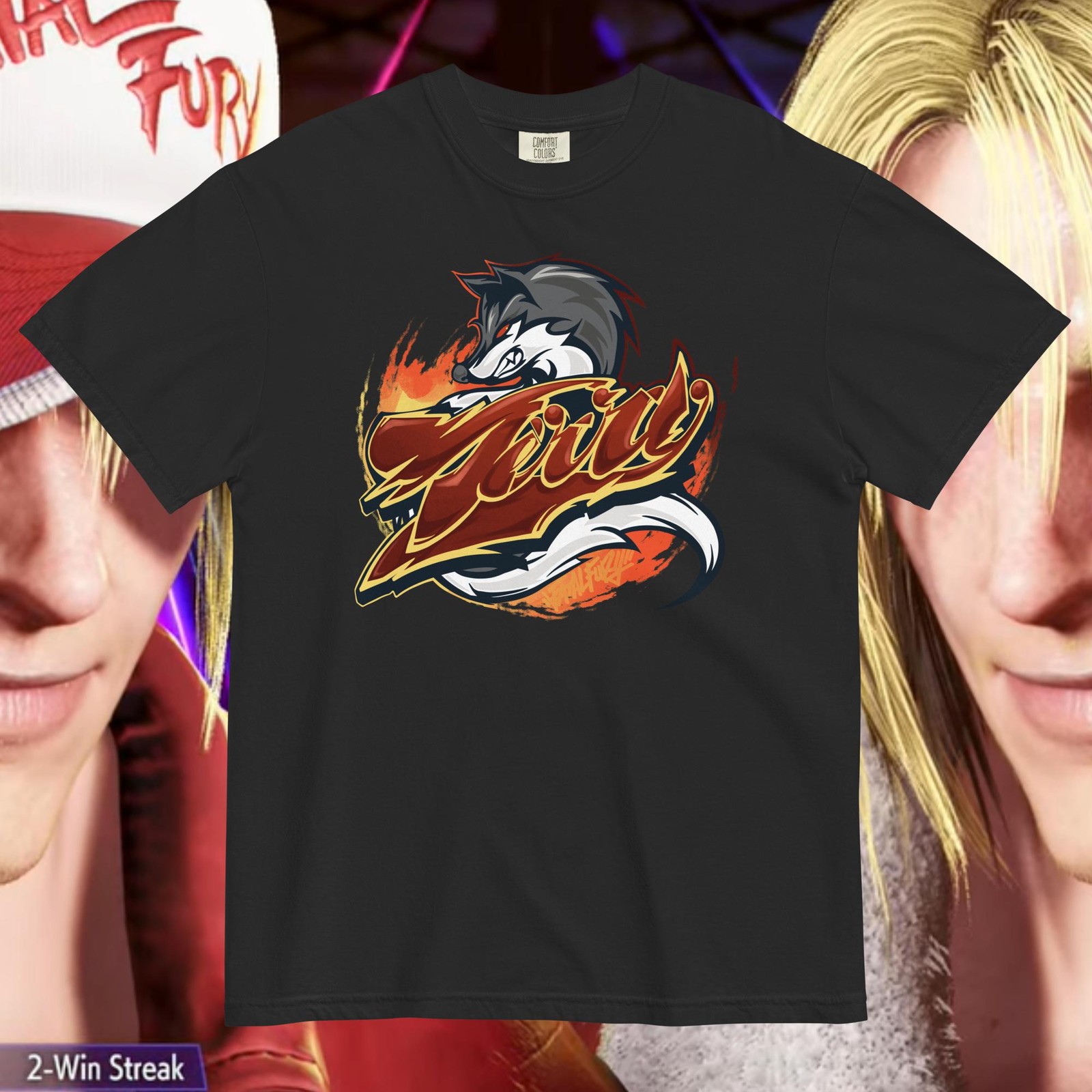 Street Fighter 6 Terry Graffiti Heavyweight Shirt – Fiend NYC