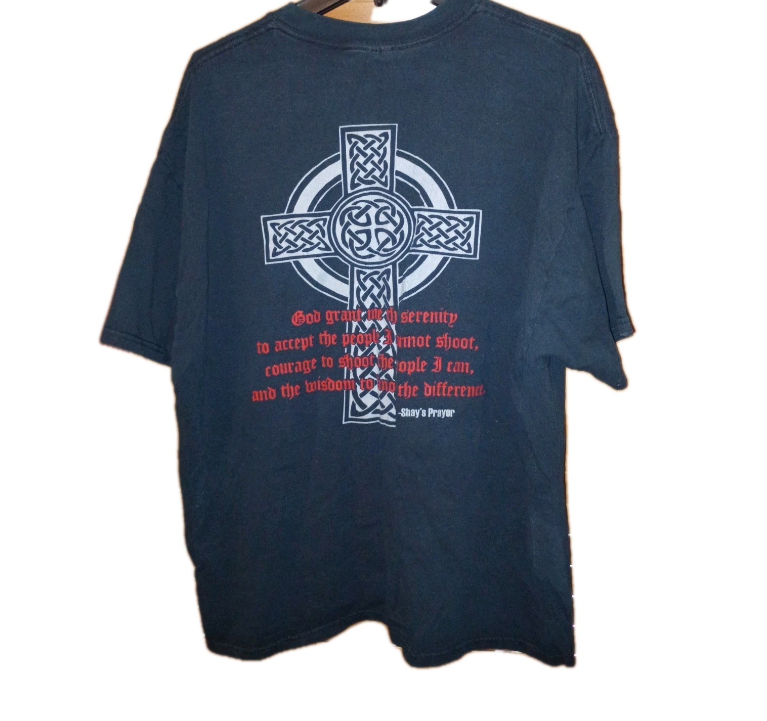 Tactical Response James Yeager T-shirt Men’s Sz 2XL XXL Shay’s Prayer 2nd Amend.