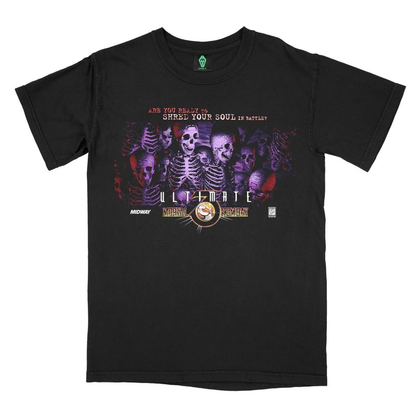 Graveyard Goods Large Tee Mortal Kombat Ultimate MKIII 72 Hrs Release Never Worn