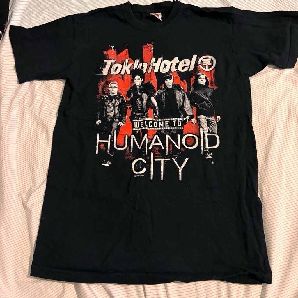 New Tokio Hotel Humanoid City 2010 Tour Gift For Fans Unisex S-5XL Shirt DN58