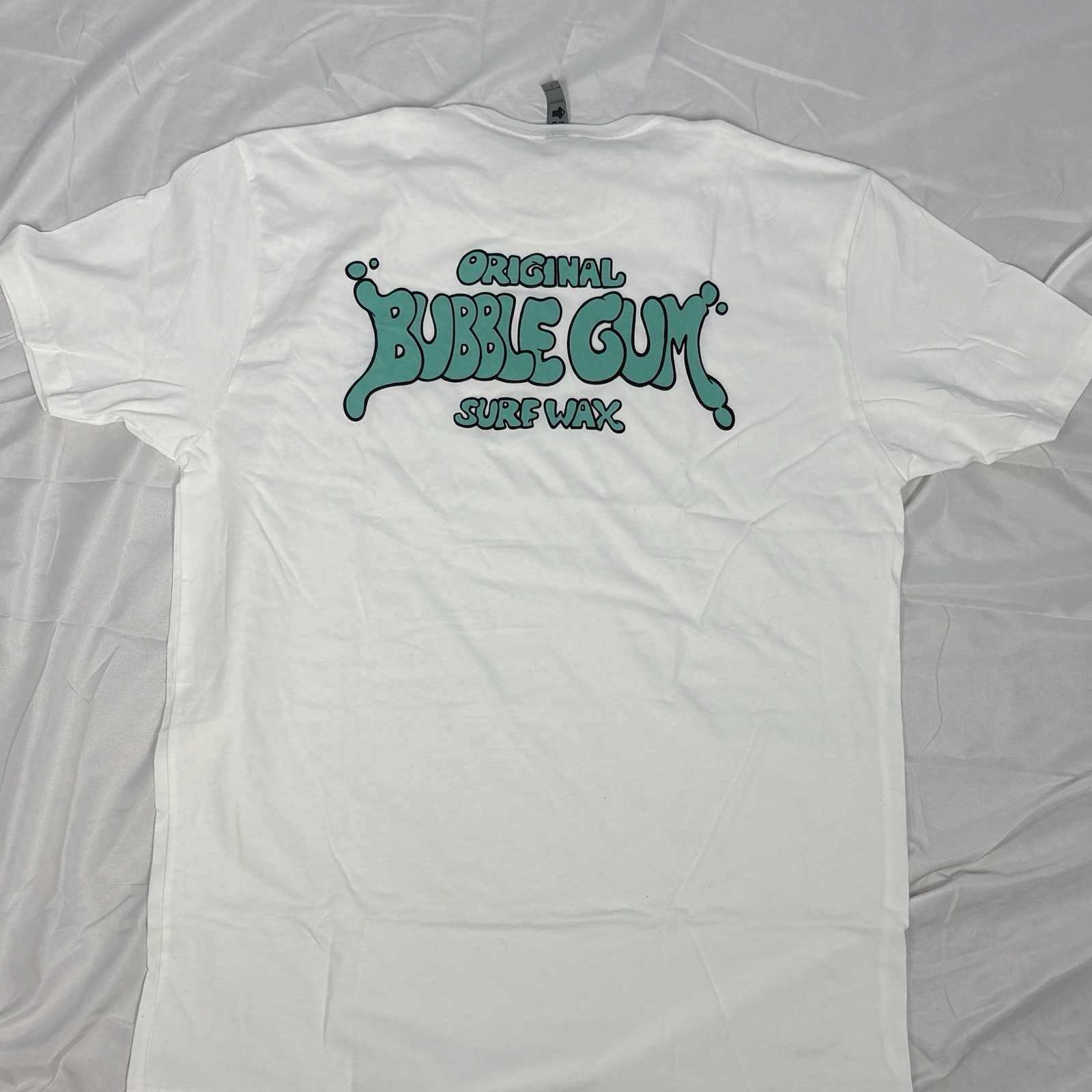 Bubble Gum Surf Wax Foam Logo Size Large New without Tags Surf T-Shirt
