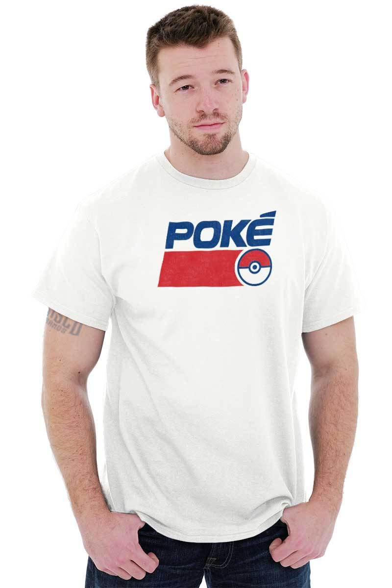 Poke Master Trainer Geek Gamer Animation Gift Womens or Mens Crewneck T Shirt Te