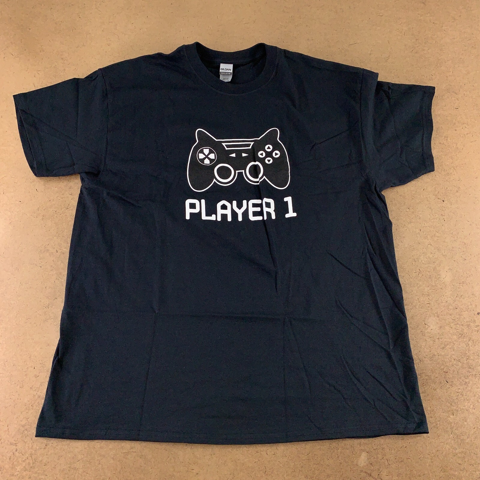 Adult XL & Newborn Gaming Player One Player Two Fun T-Shirt & Bodysuit Set New