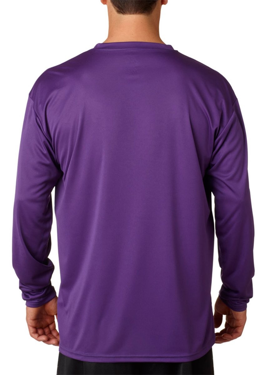 Adult Cooling Performance Long-Sleeve T-Shirt, Royal, Medium
