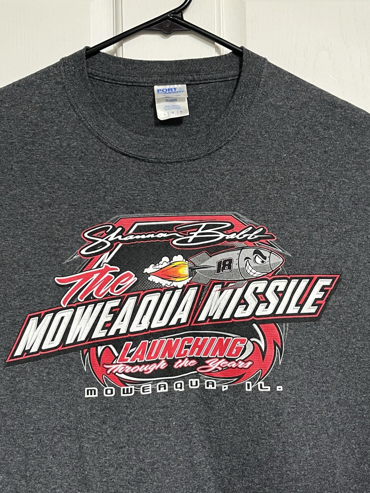 Shannon Babb #18 Mowequa Missile “Through The Years” 2021 Vintage T Shirt Size L