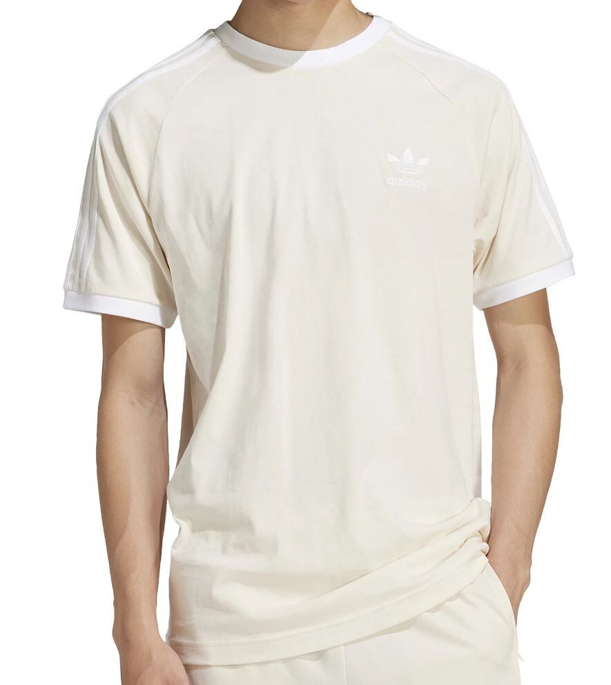 NEW MENS ADIDAS ORIGINALS 3-STRIPES CALIFORNIA TEE SHIRT ~ SIZE LARGE #IX3124