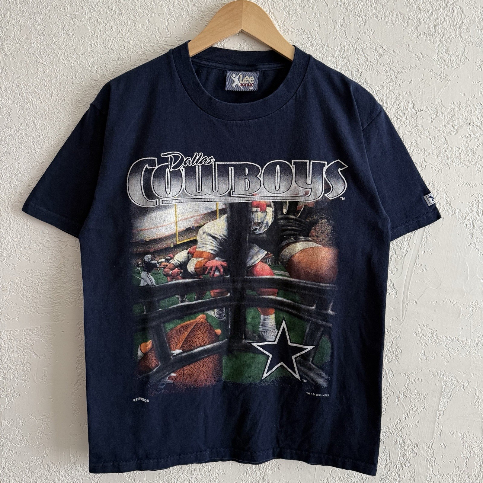 1995 NFL Dallas Cowboys Vintage Shirt Lee Sport Shirt — Size M
