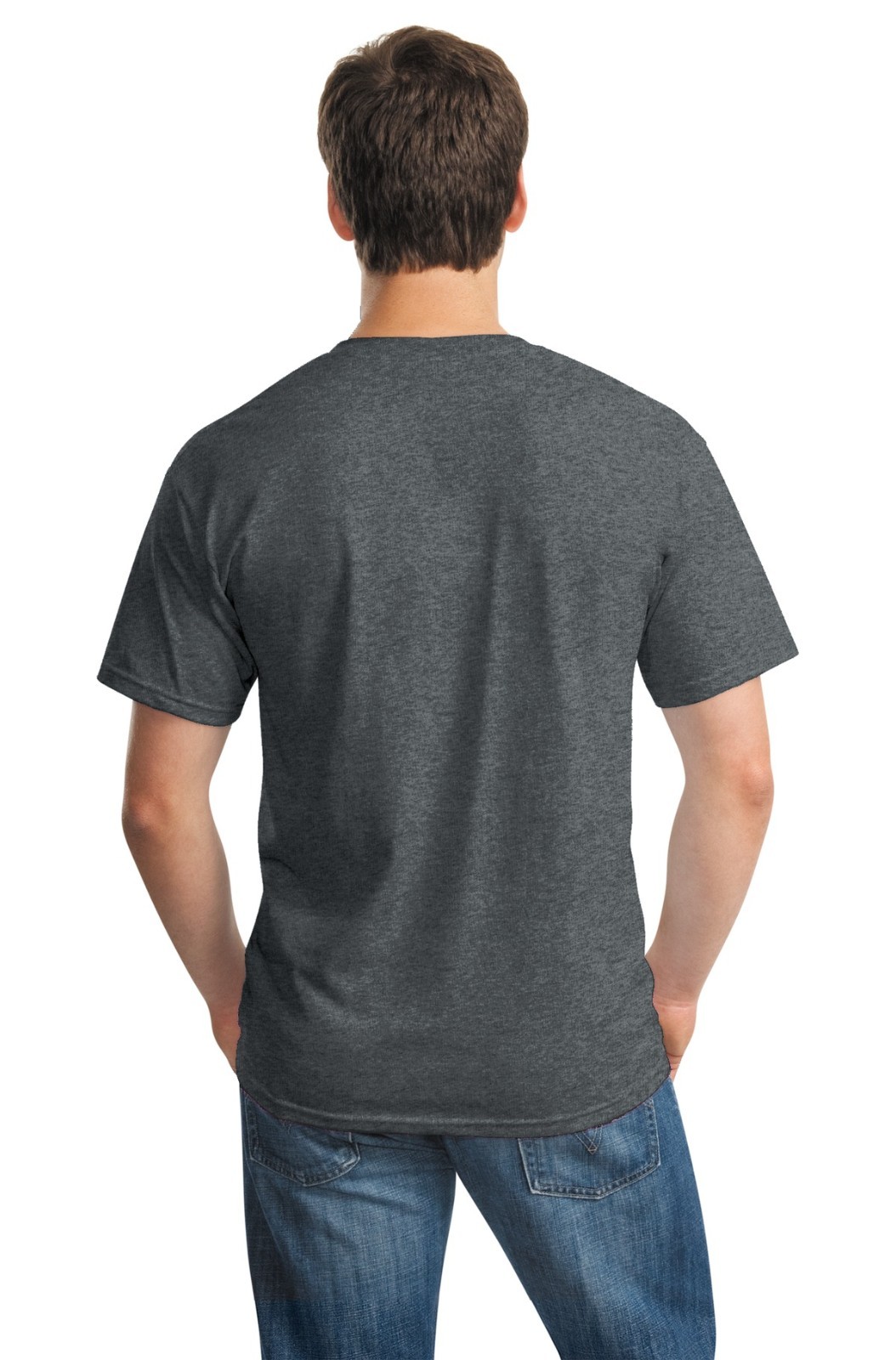 Gildan (5-pack) Bulk Solid Heavy Cotton Short Sleeve Blank Tee T-Shirt S-5XL New