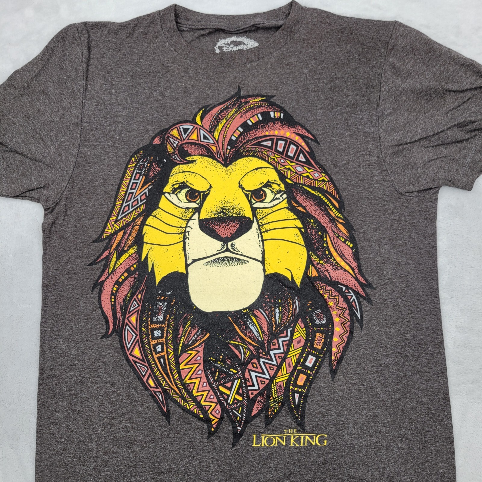 Disney Shirt Mens Small Lion King Simba Cartoon Classic Walt Theme Park Resort
