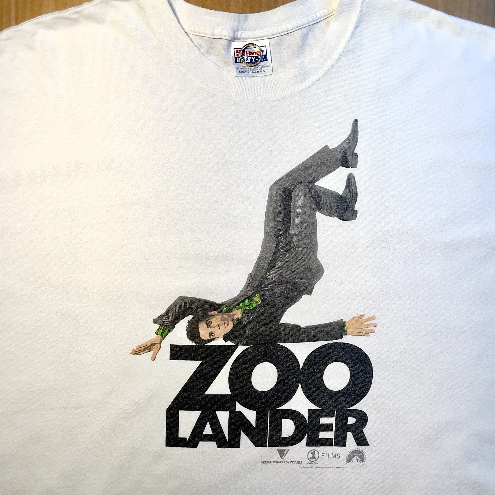 VTG 00s Zoolander Movie 24.25” x 29.5” Promo T Shirt