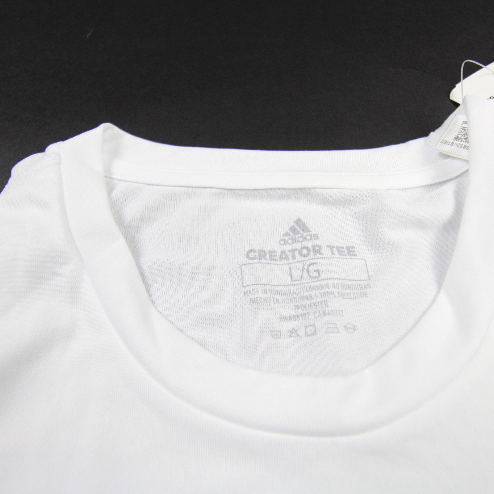 adidas Creator Short Sleeve Shirt Men’s White New with Tags Multiple Sizes