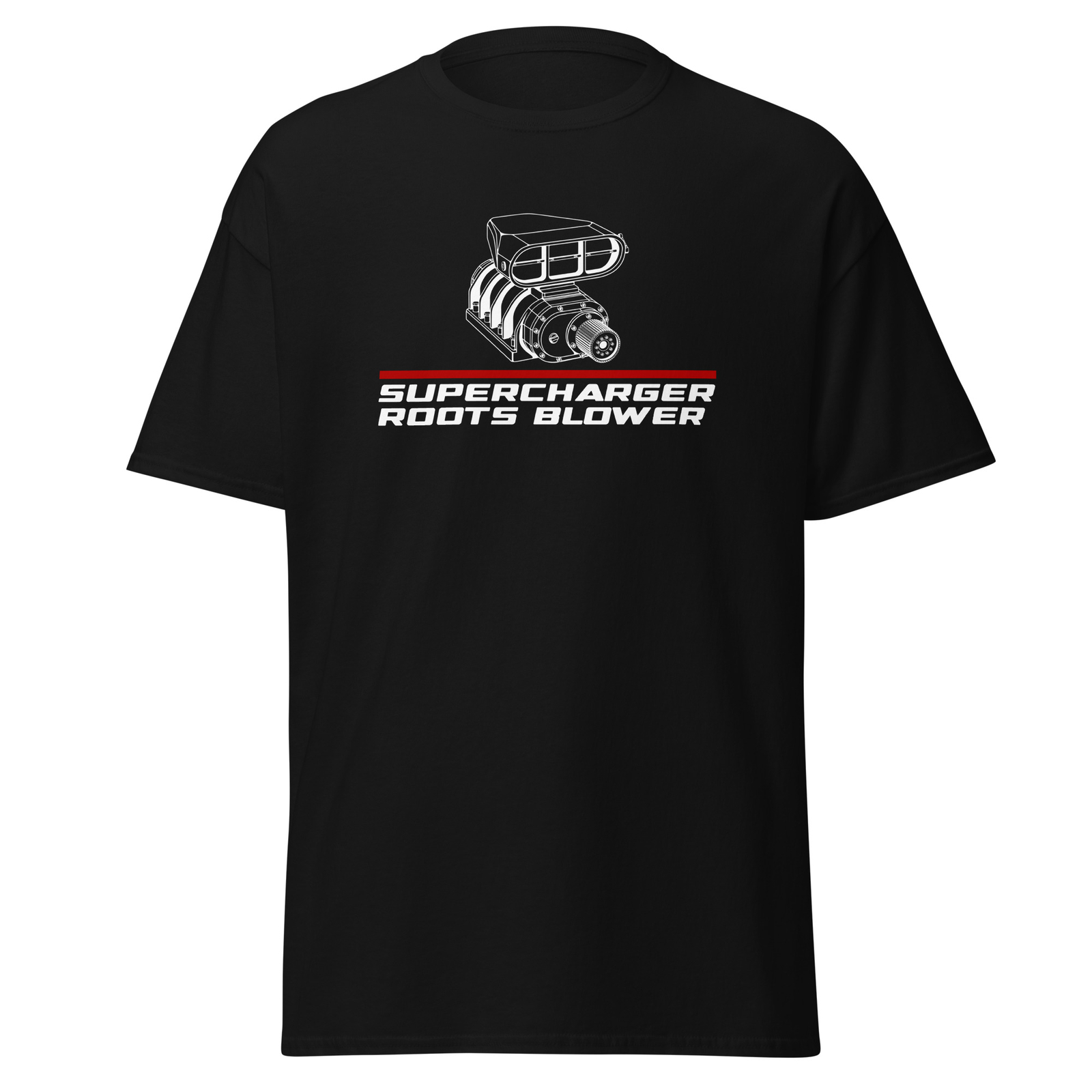 Premium T-shirt Supercharger Roots Blower Car Mechanic Auto Repair Birthday Gift