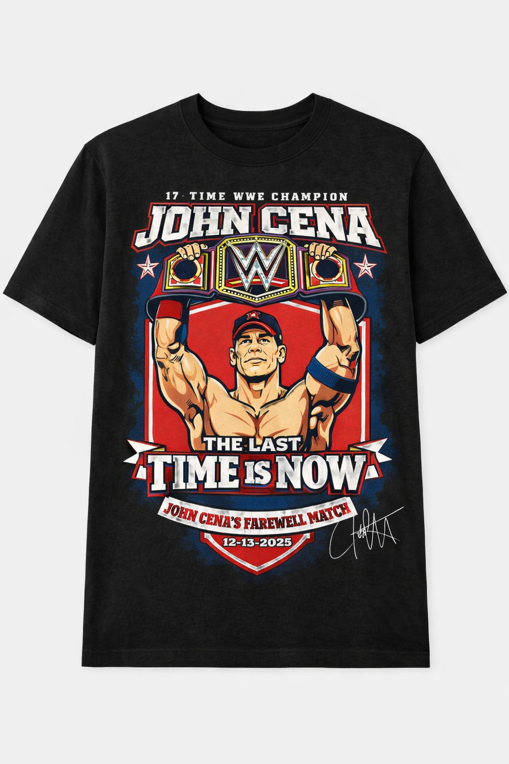 John C.e.n.a’s Farewell Tour Match in Washington, DC Dec 13 2025 T Shirt
