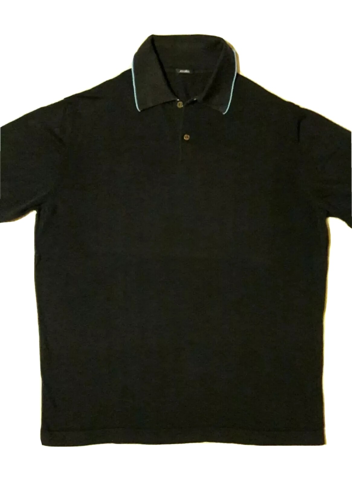 3 Polos ☆ BAD ☆ BURBERRY ☆ ZEGNA ☆ Precious Short Sleeve Polo Shirt