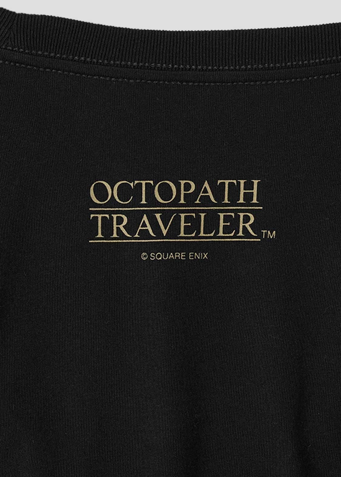 [Graniph] Bravely Default / Octopath Traveler Departure | T-Shirt Black SS-XXL