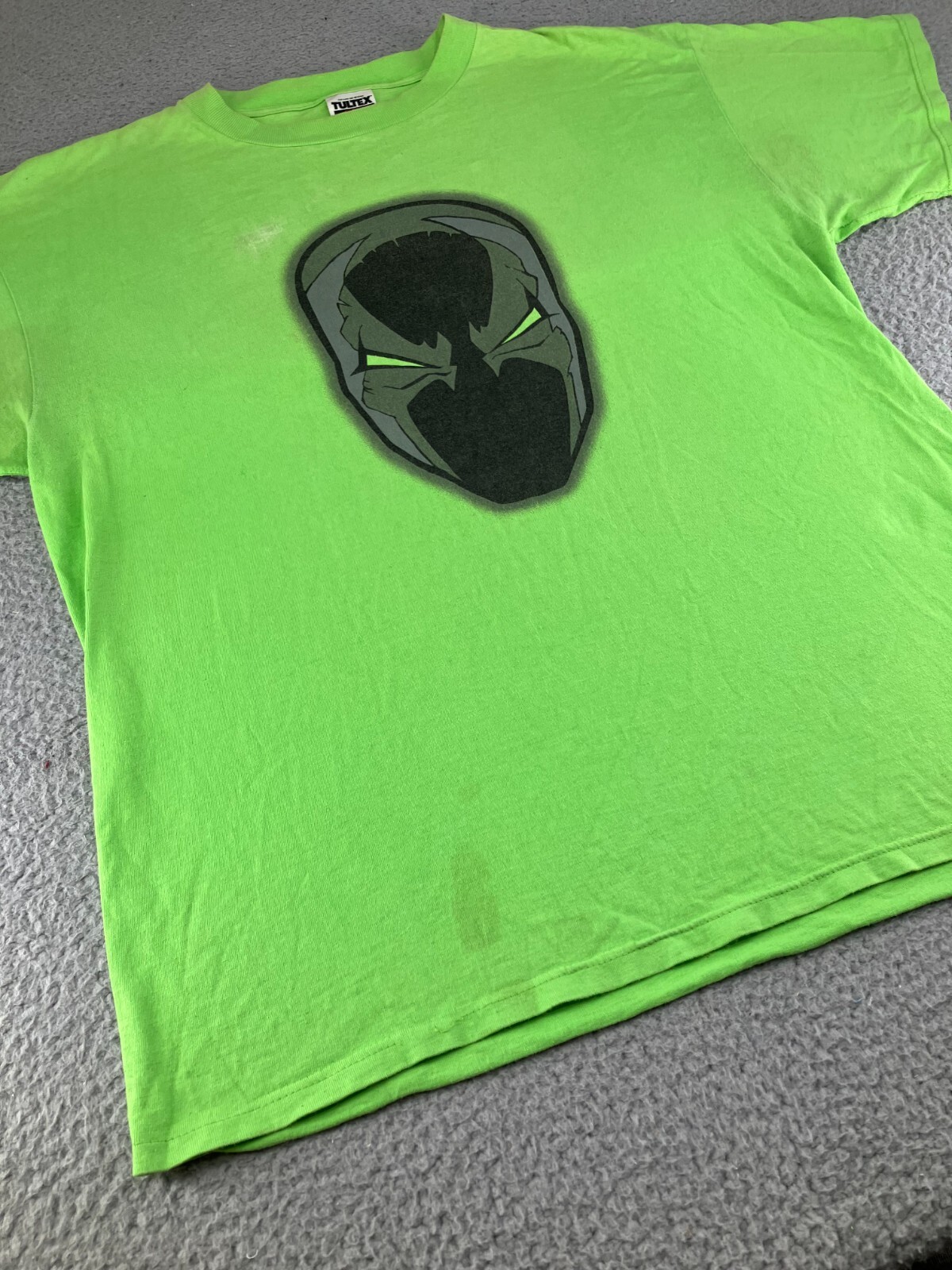 Vintage Spawn 2 Shirt Men XL Green HBO Animated Show Todd McFarlane Comics Movie