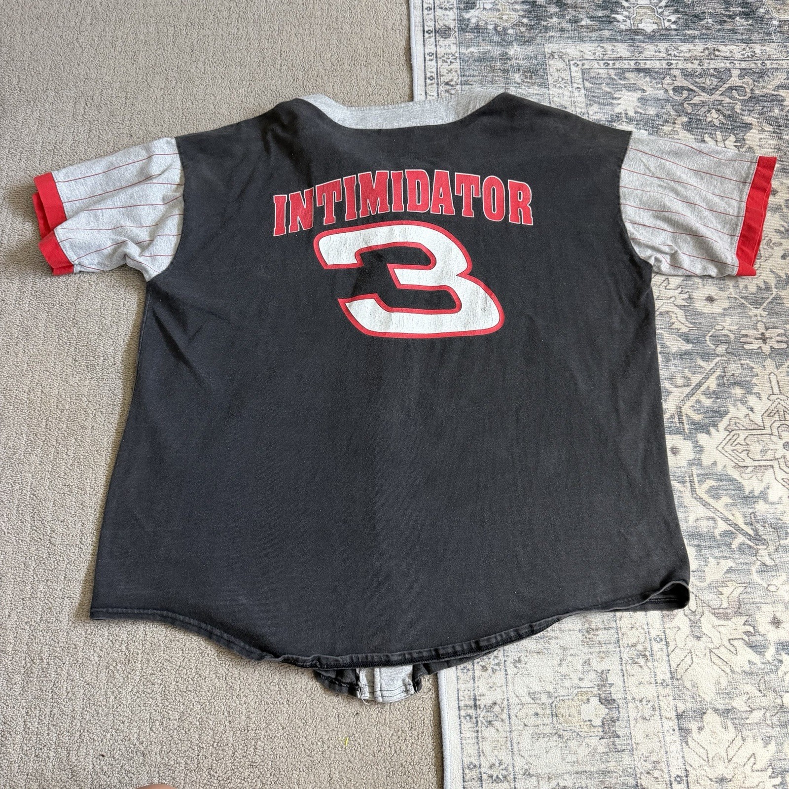 Vintage Dale Earnhardt #3 Intimidator Jersey Sz XXL NASCAR Competitors View USA