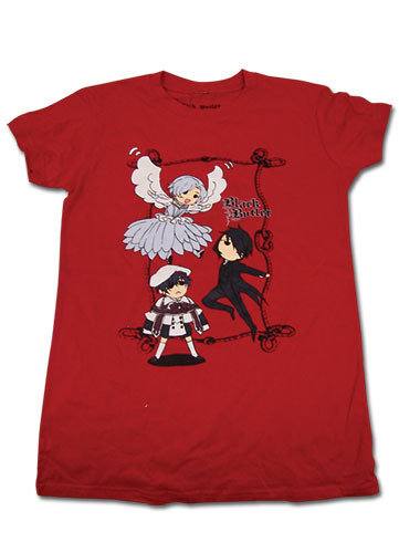 *NEW* Black Butler: Group Flying Juniors Medium (M) T-Shirt by GE Animation