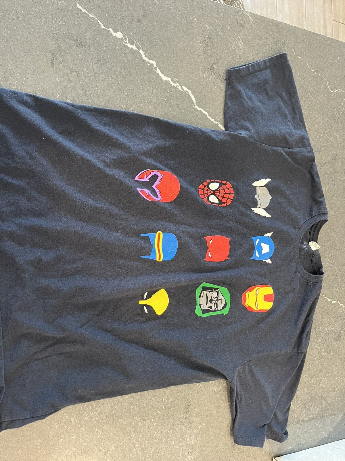 We Love Fine Marvel Avengers Spider-man Doom T Shirt Mens Sz Xl
