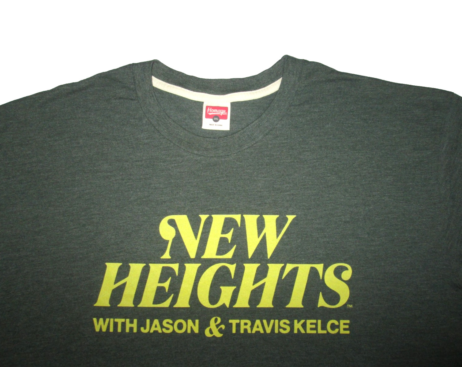 New Heights Jason & Travis Kelce Podcast Shirt Men’s 3XL Homage