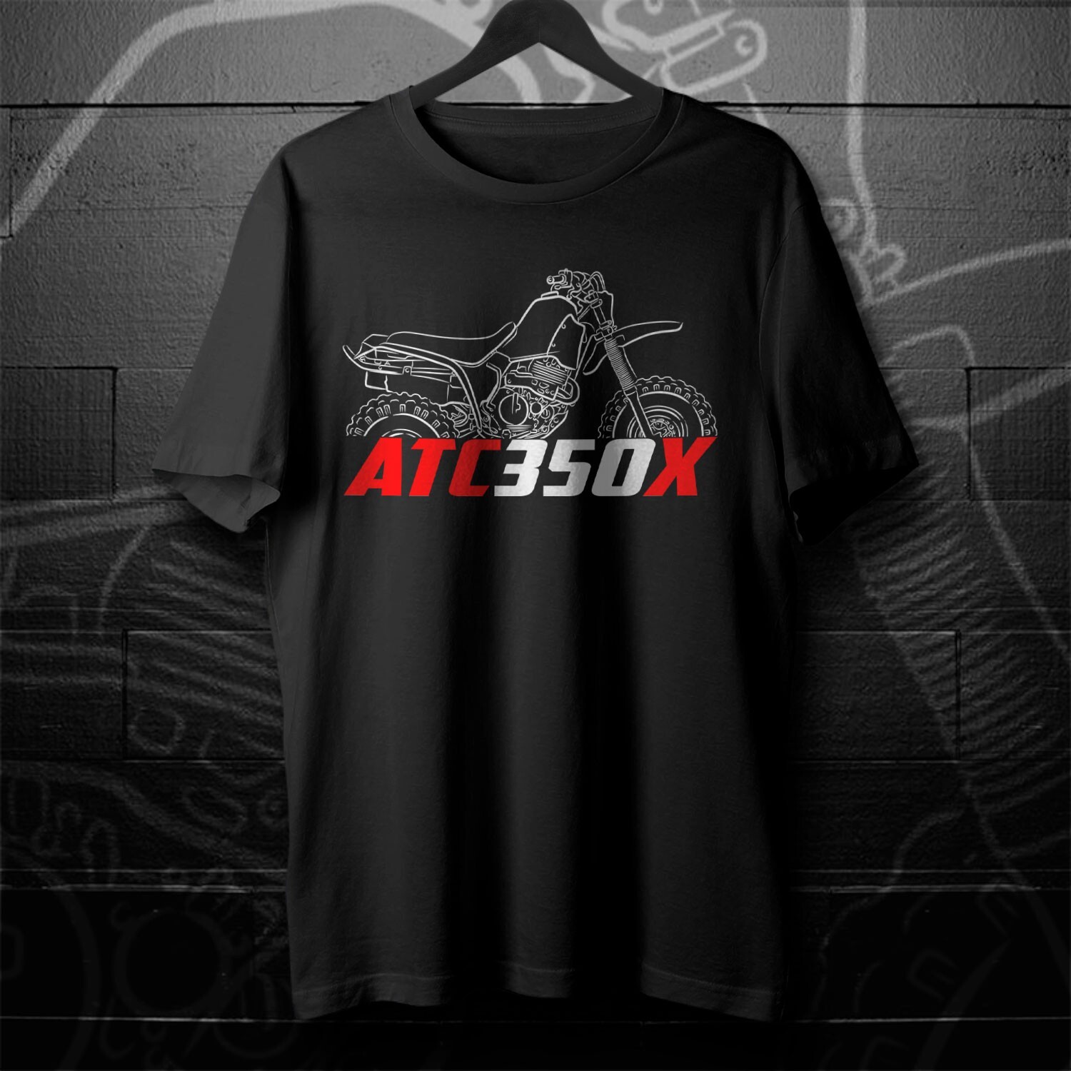 Honda ATC350X 1985-1986 – Motorcycle T-Shirt for Riders