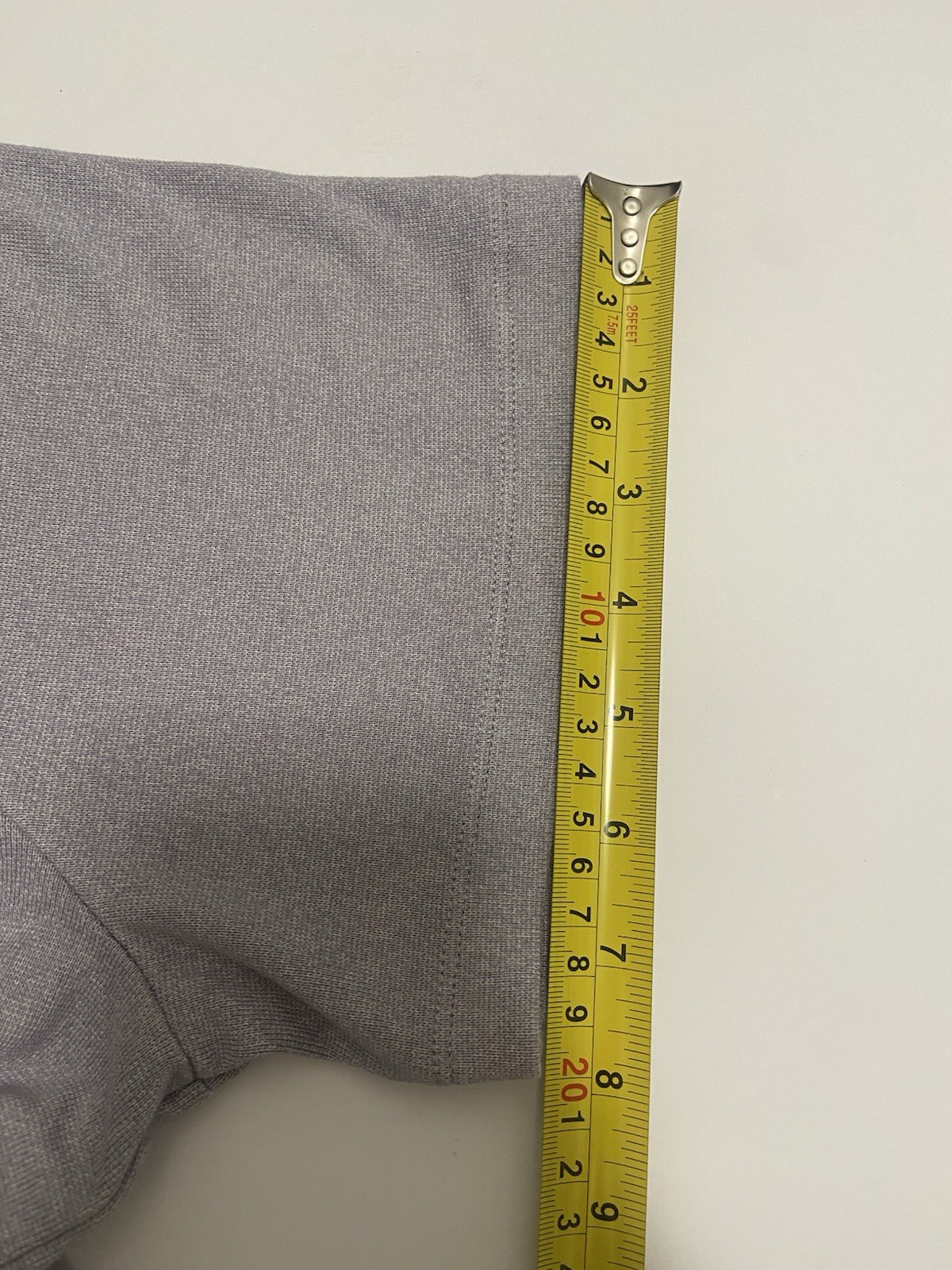 Perry Ellis Men’s XXL Light Lavender Short Sleeve T-Shirt Viscose Soft stretch