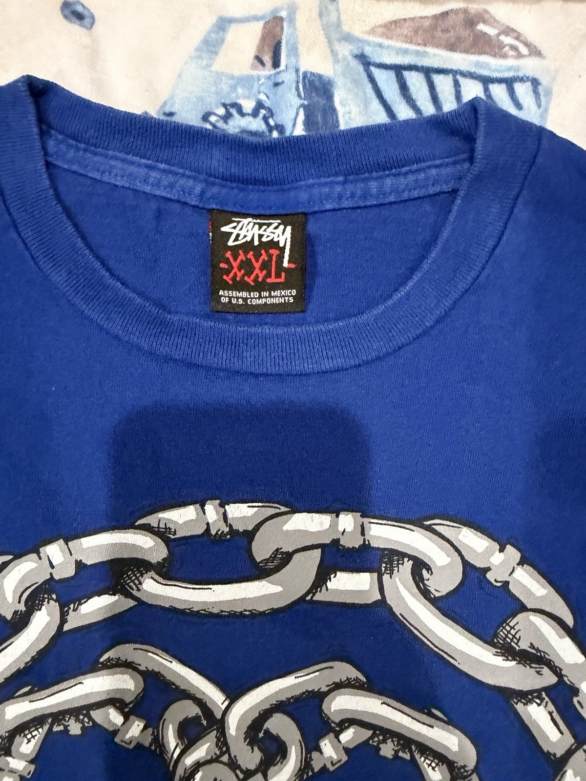 Stussy Vintage Y2K CHAIN GANG T-Shirt