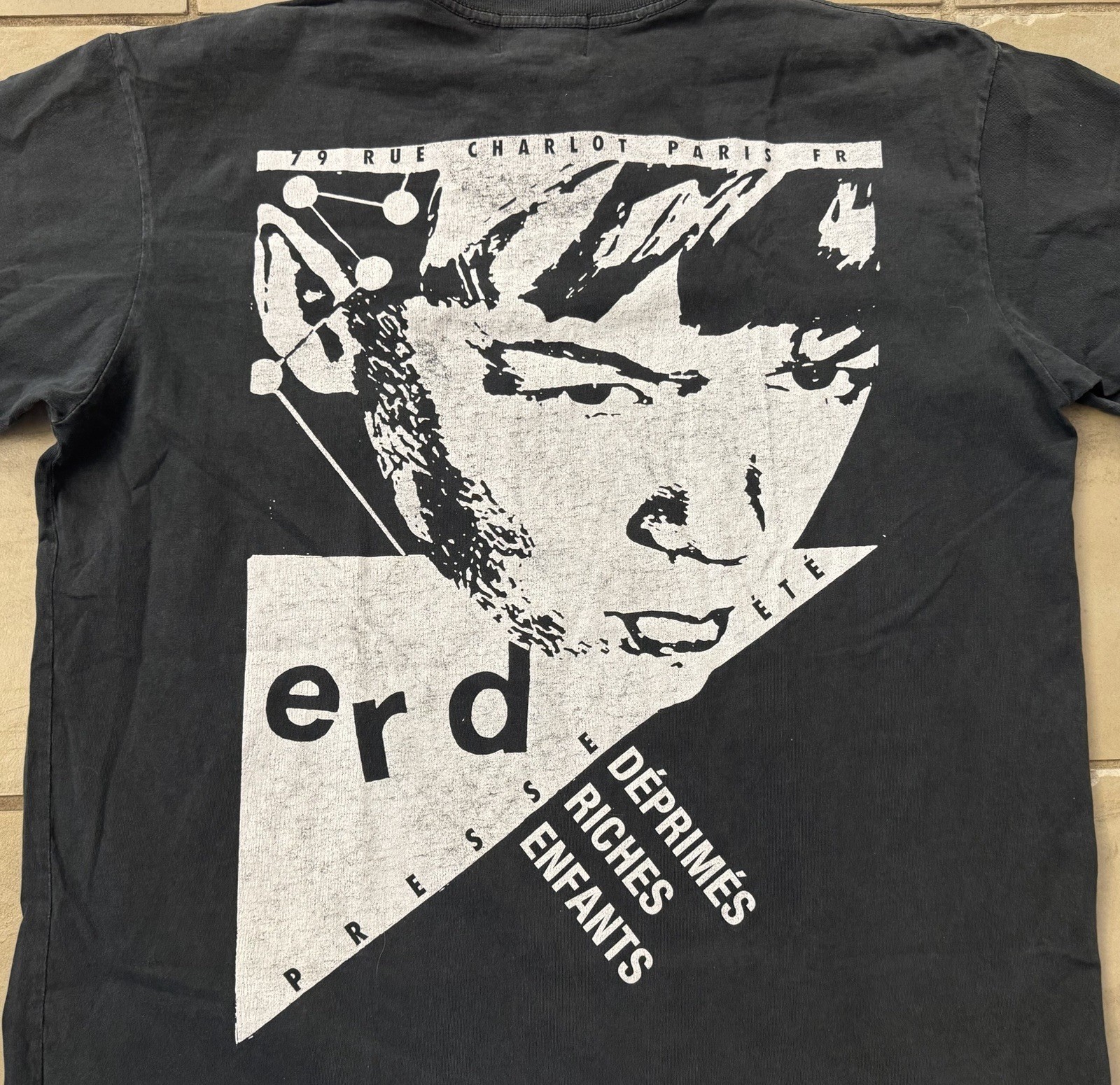 Enfants Riches Deprimes ERD Spellout T-shirt Size L Designer High End