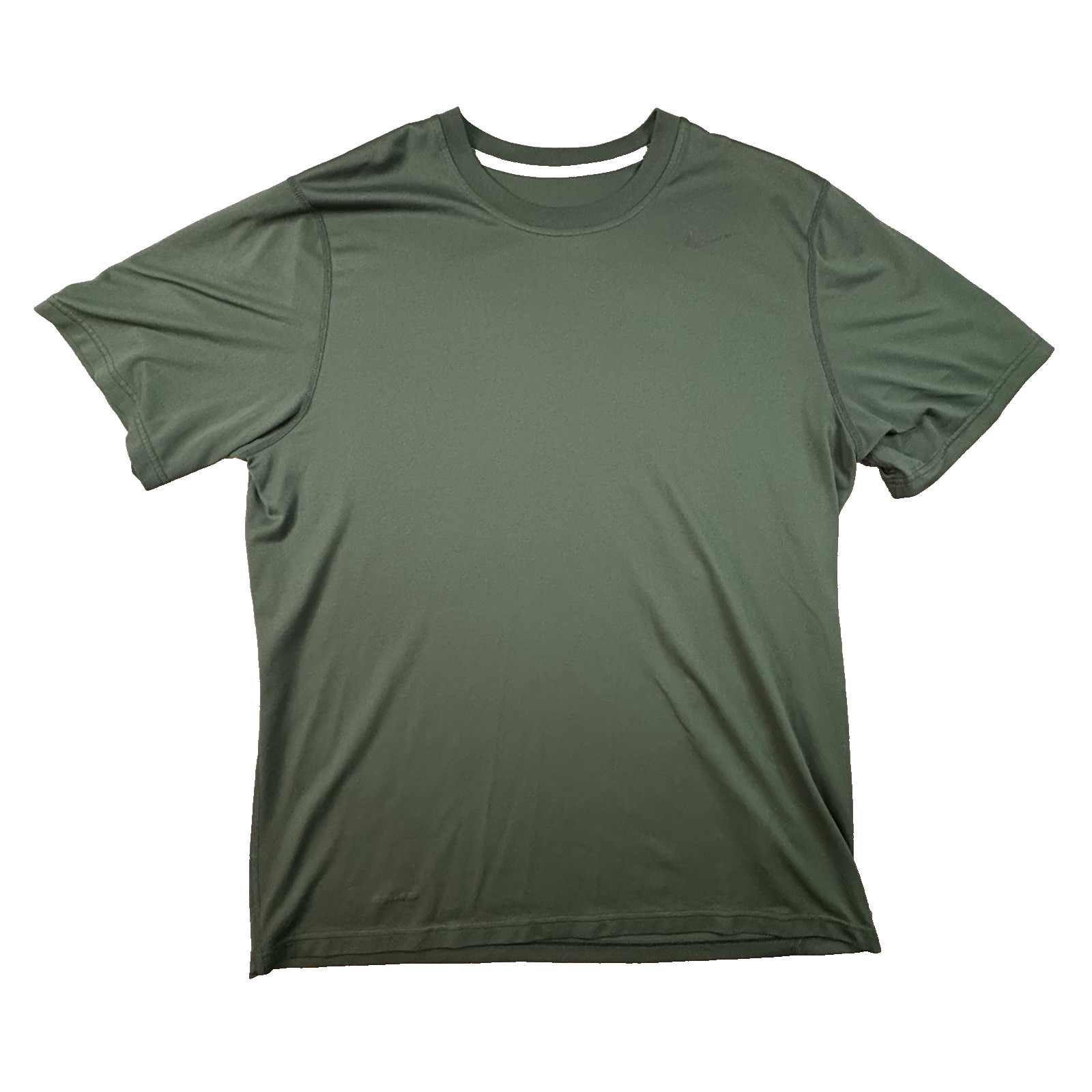 LOT OF 2 Men’s L Black & Green Nike T Shirts SEE DESCRIPTION
