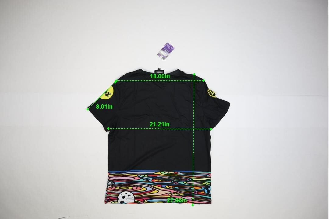 Fresh Hoods Ninhol Space Vacation Astronaut Graphic T-Shirt Black Mens XL