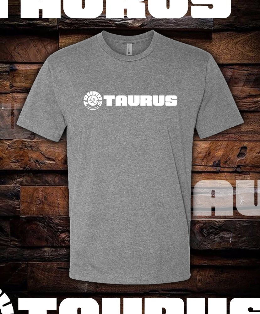 Taurus Firearms Guns TEXT Logo T Shirt Adult & Youth sizes Fast Ship!