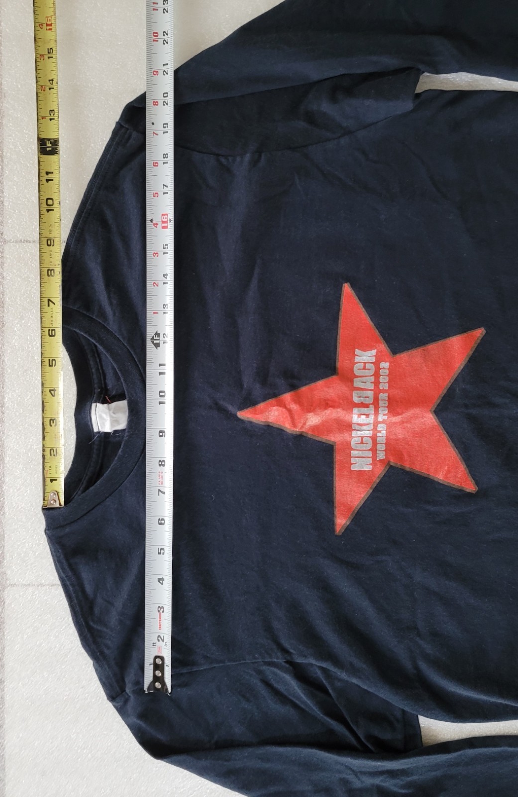 2002 MTV Campus Invasion LARGE Tour Shirt Nickelback Default Injected Starsailor