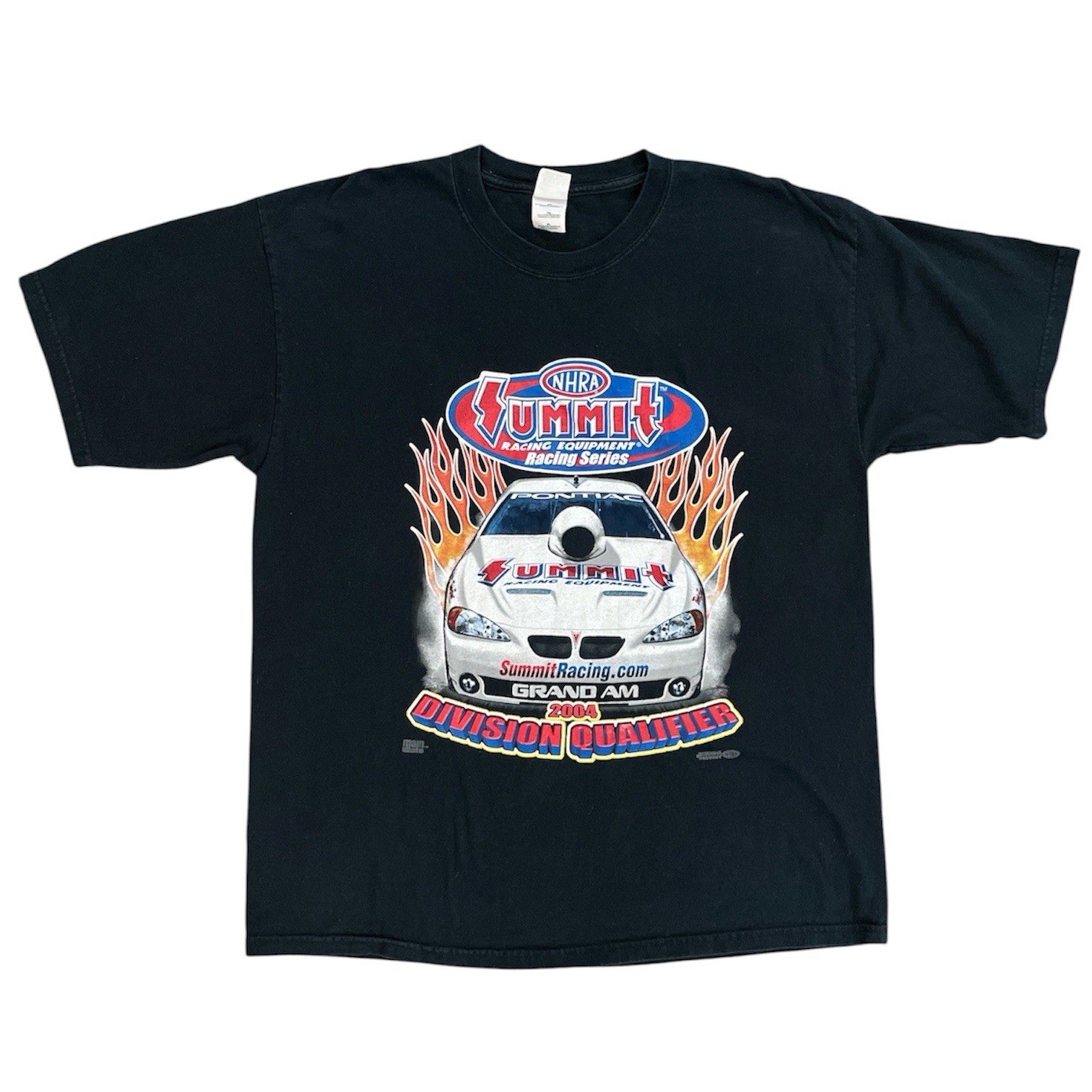 Vintage Summit Racing Shirt NHRA 2004 Division Qualifier Mens XL