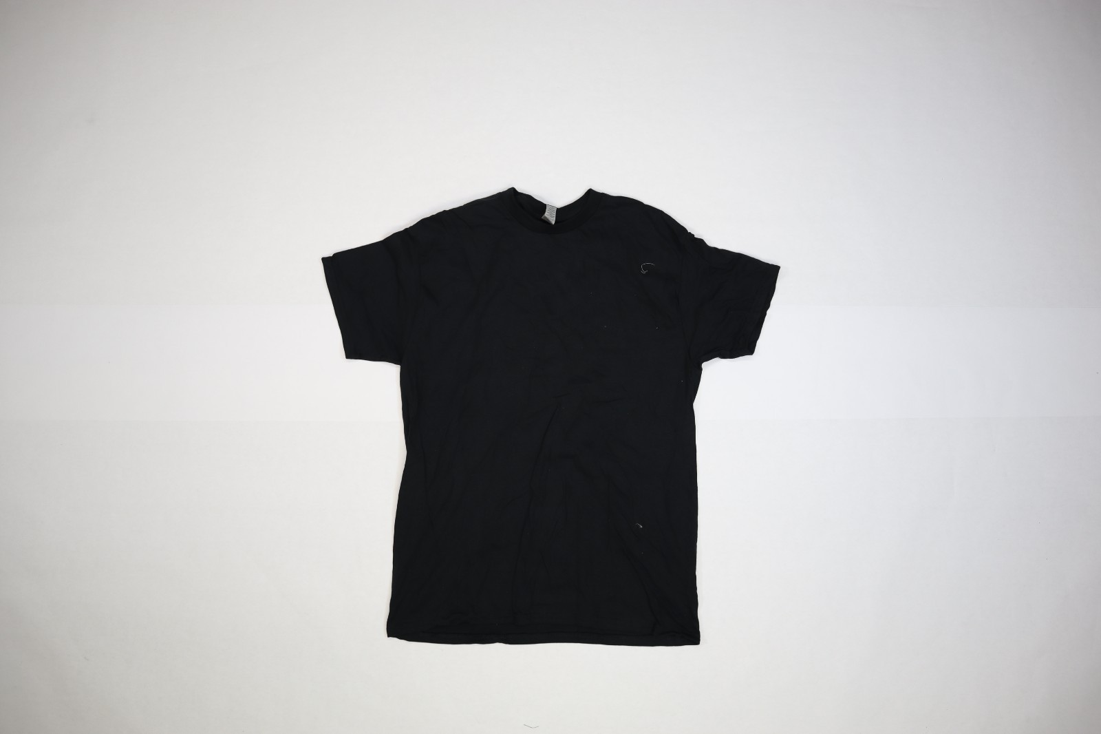 Gildan Heavy Cotton Mens Medium Blank Tee Black T-Shirts Lot Of 12