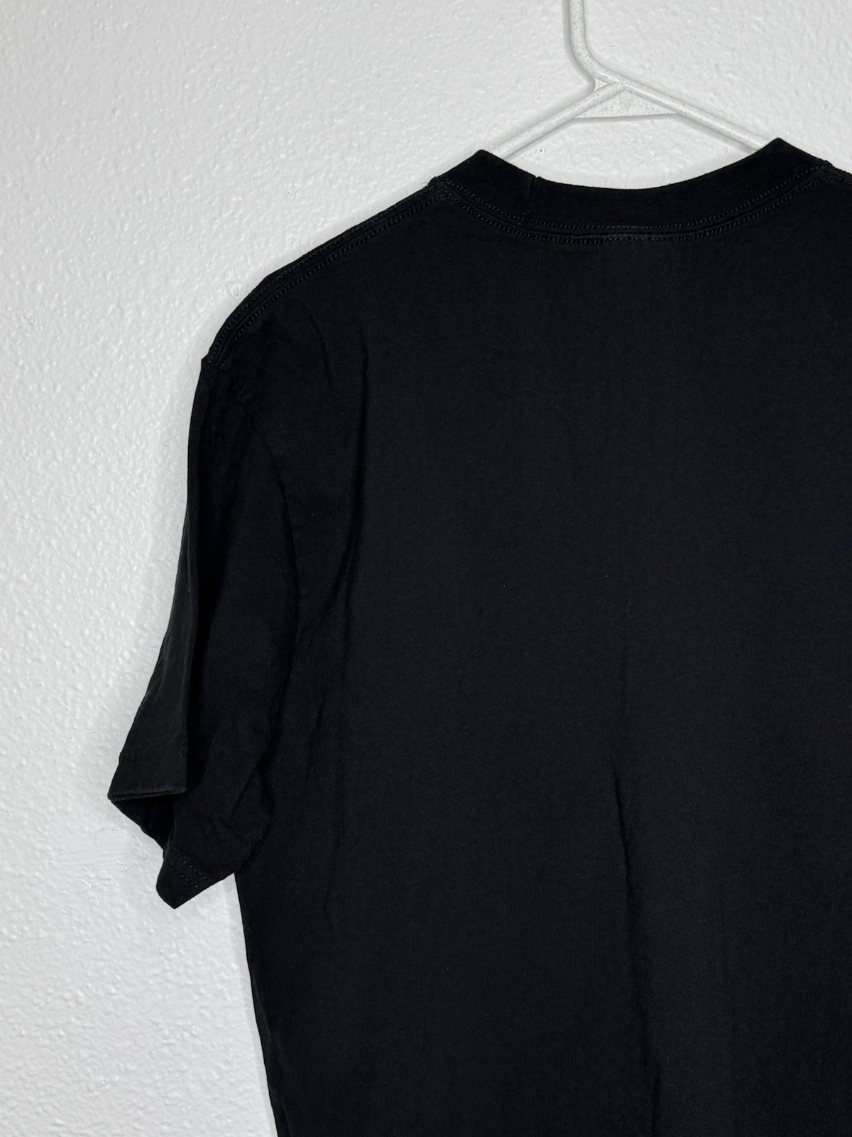 Shaka Wear 7.5 oz Max Heavyweight Short Sleeve T-Shirt Black Crewneck Size L