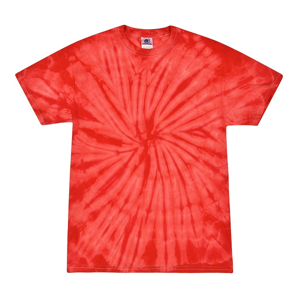 Tie Dye T-Shirts Multi-Color Adult Size 4XL – 5XL 100% Cotton Colortone