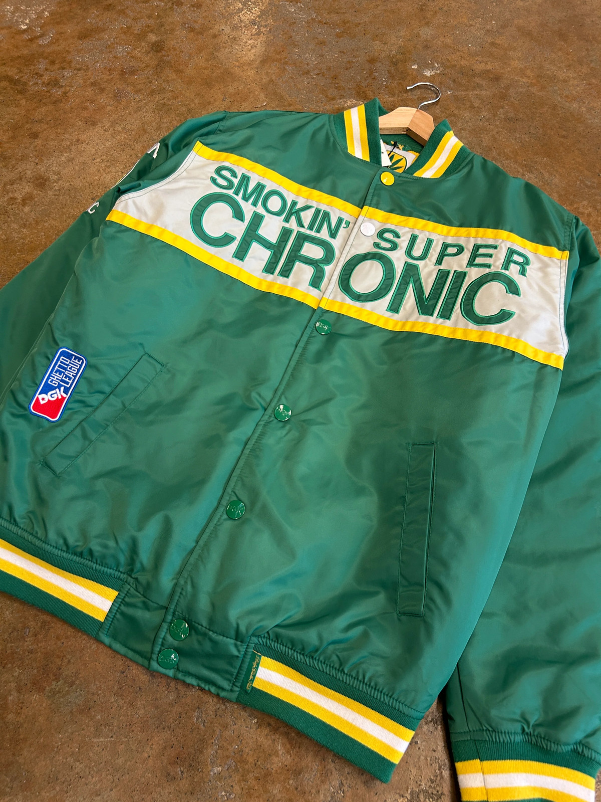 DGK Smokin Super Chronic Jacket Sz XL