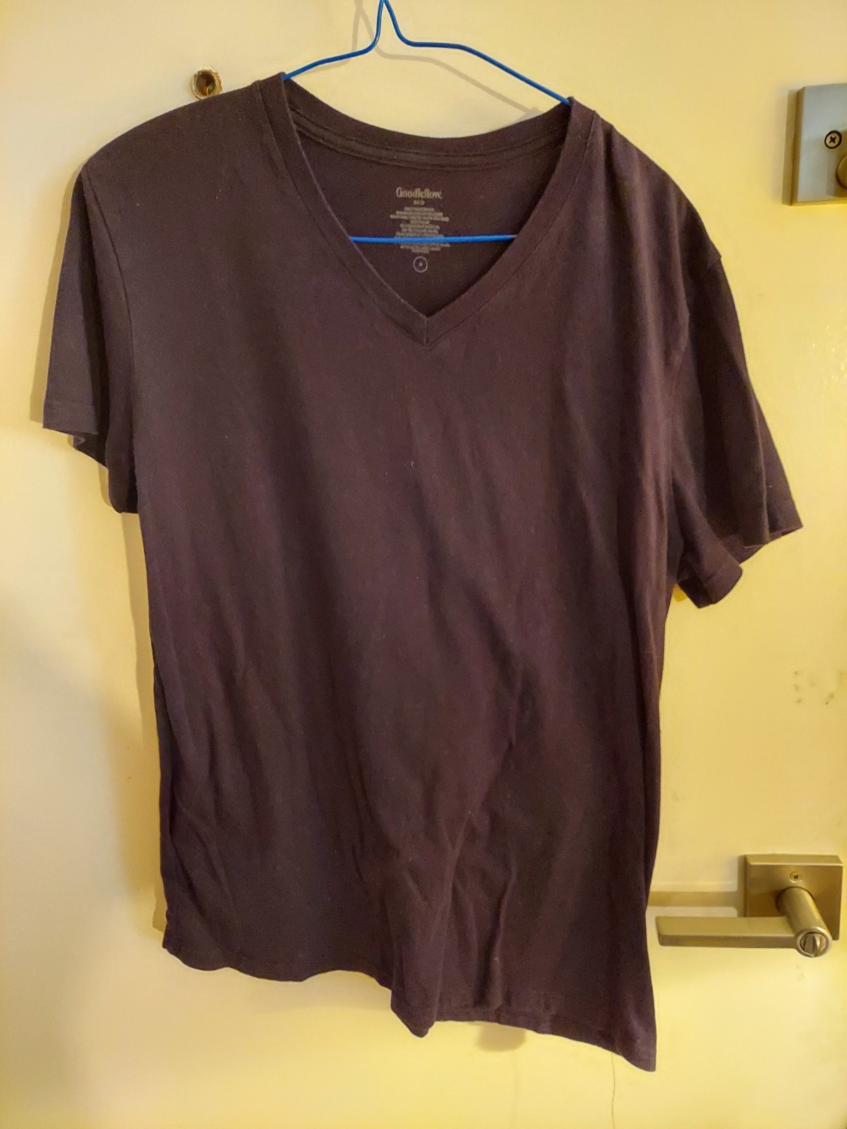 Goodfellow & Co, black t-shirt, size M, short sleeves