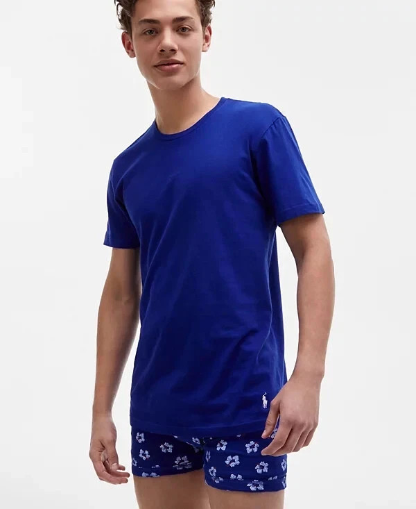 Polo Ralph Lauren Crew Neck size XLARGE T-Shirts Classic Fit 3 Pack Cotton $49