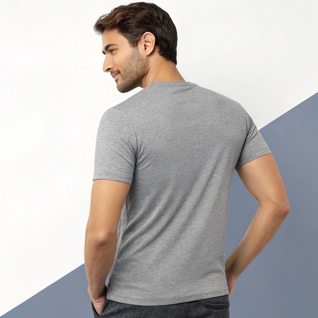 Men’s Everyday Round Neck Tee – Premium Soft Fabric Classic Fit
