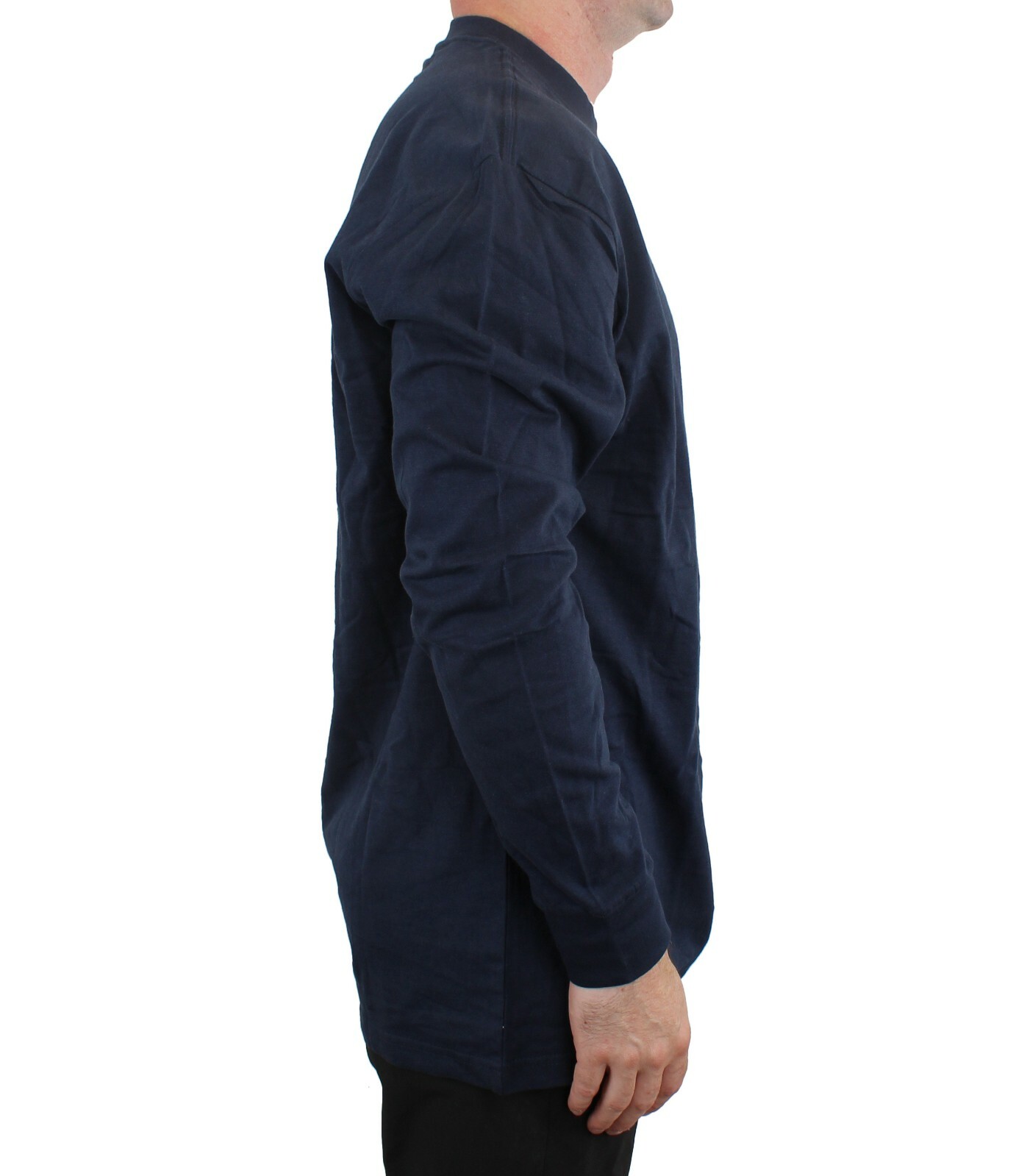 Dickies’ Men’s Long Sleeve T-Shirt Longer Length Lightweight Crew Neck, Pocket
